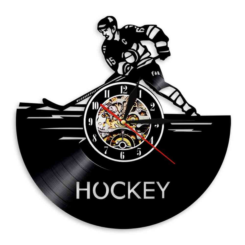 The Hockey Clock, a statement clock that lends personality to a carefully styled interior.
