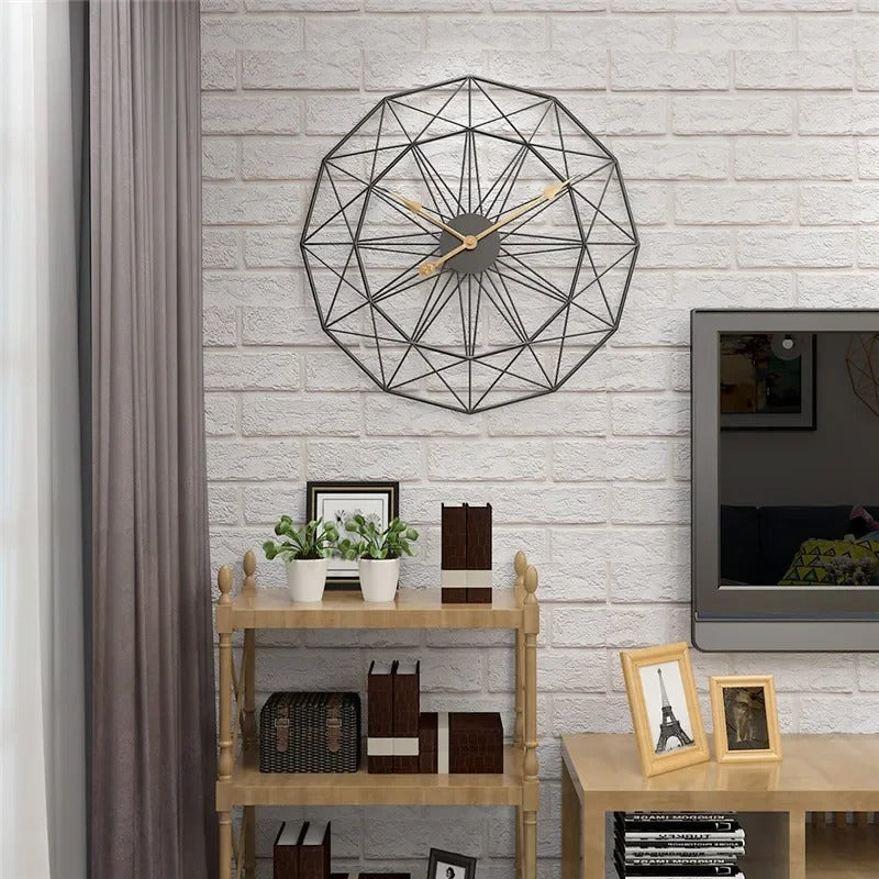 The Industrial Clock, presented as a decorative timepiece for a thoughtfully designed home.