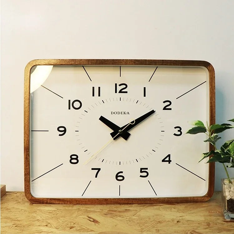 The Japanese in Wood Clock displayed as a functional yet eye-catching feature for the home.