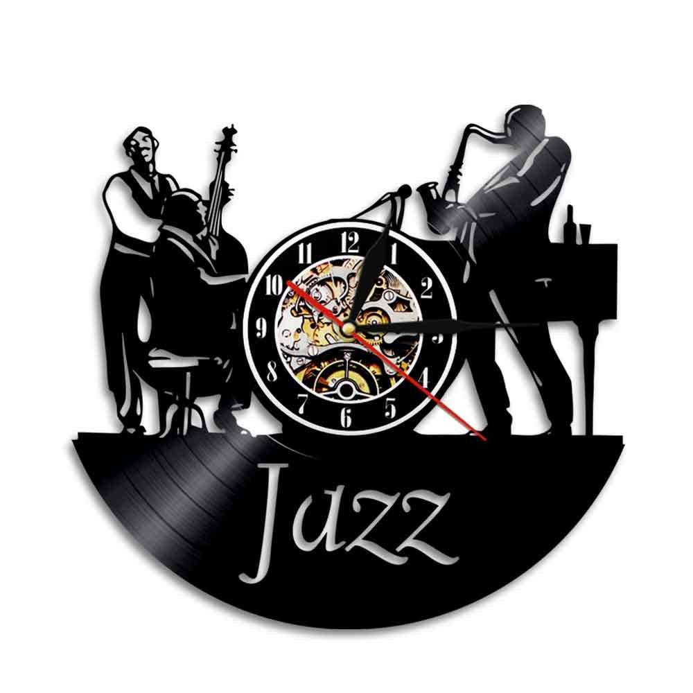 A Jazz Clock with a distinctive presence, made to enhance a curated interior.
