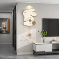 A detailed look at this Rabbit Clock, where everyday timekeeping meets distinctive home style.
