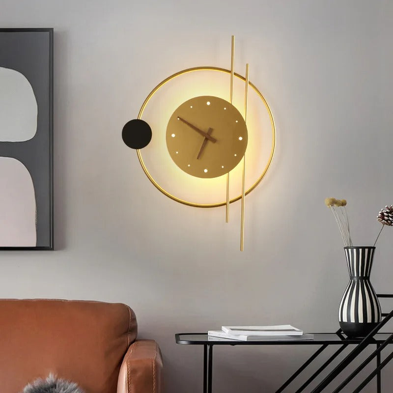 Illuminated Nighttime Clock