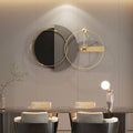 This Luxury Clock combines practical timekeeping with characterful wall decor.