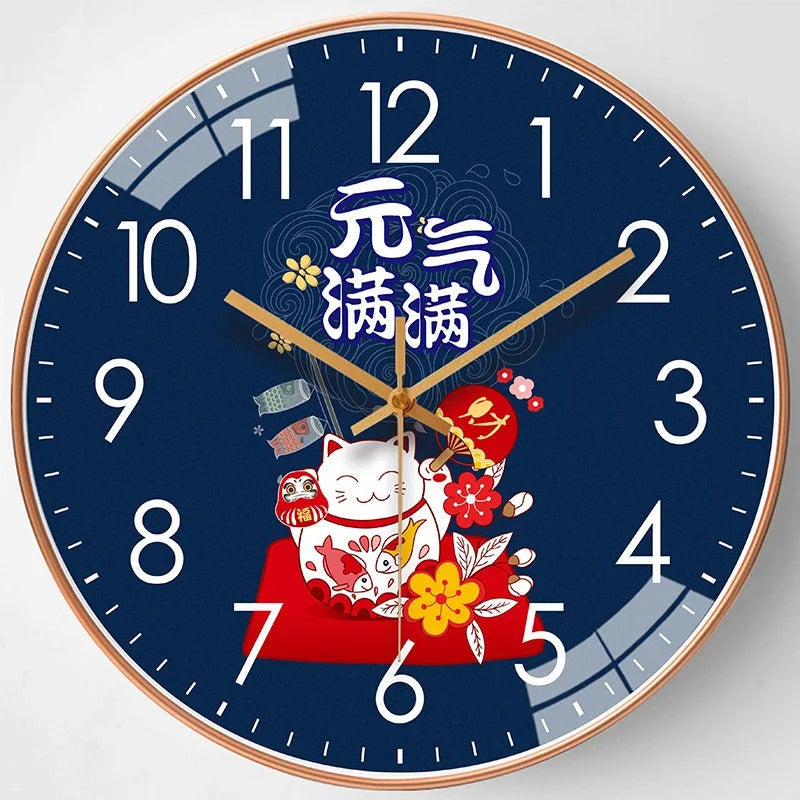 Maneki Neko Clock