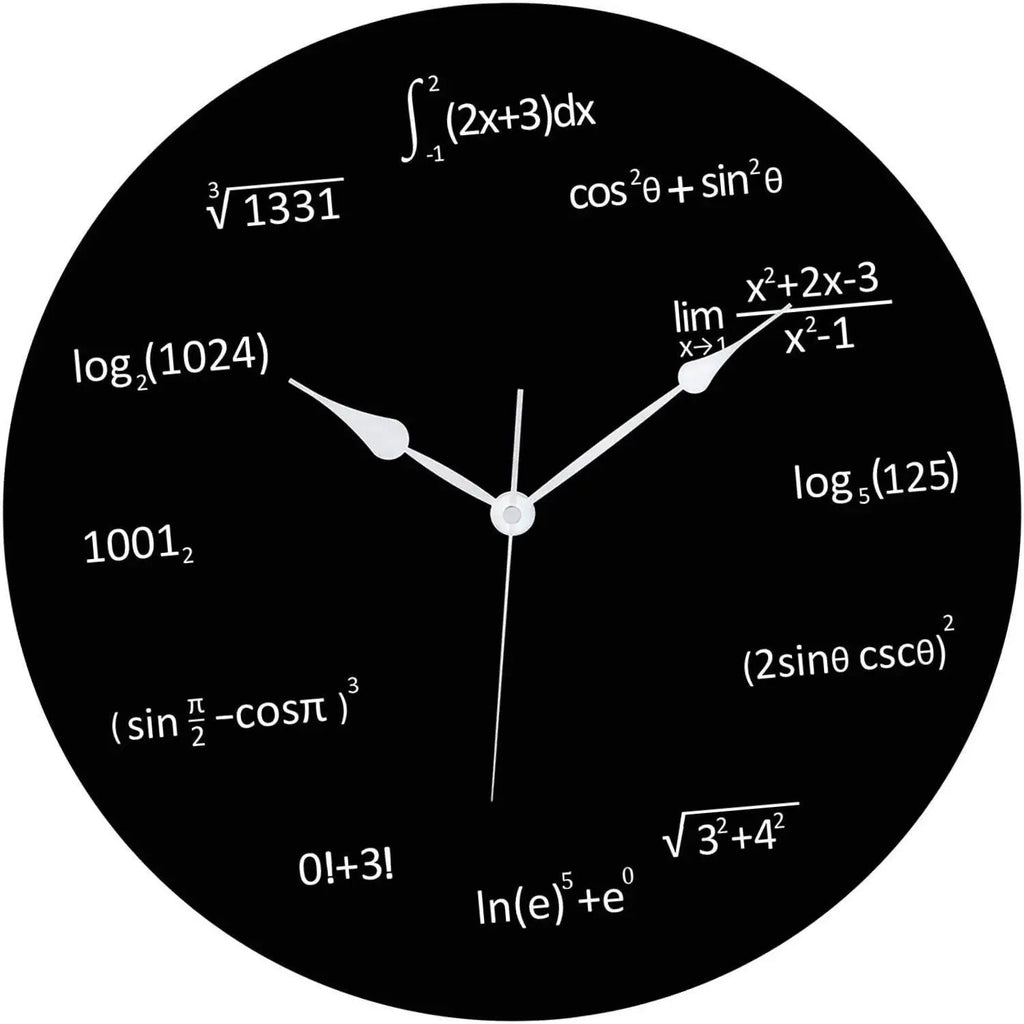 Maths Clock