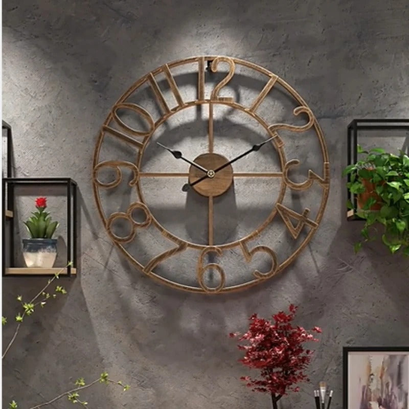 Modern in Metal Clock