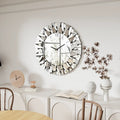 The Miroir Clock, a statement clock that lends personality to a carefully styled interior.