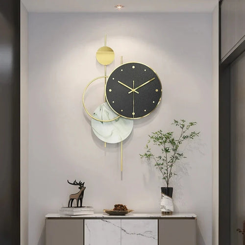 A 60 cm in Metal Wall Clock with a distinctive presence, made to enhance a curated interior.