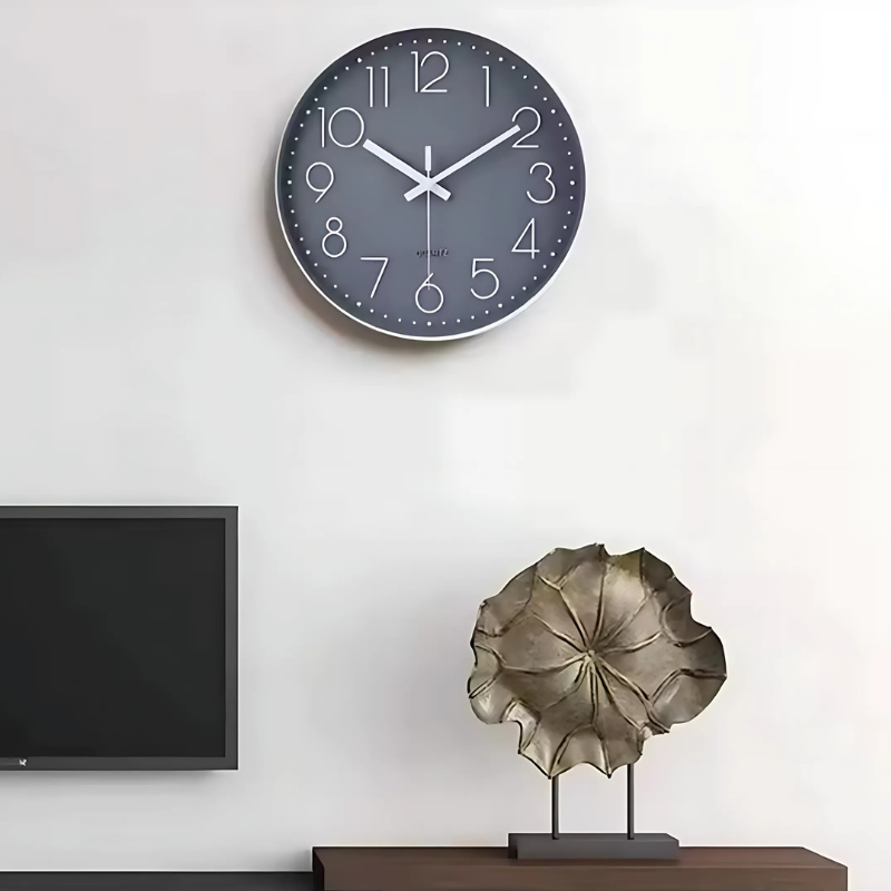 A Quartz Wall Clock that brings a distinctive finishing touch to a stylish interior.