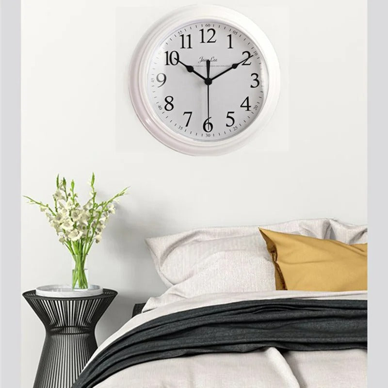 This White Wall Clock combines practical timekeeping with characterful wall decor.