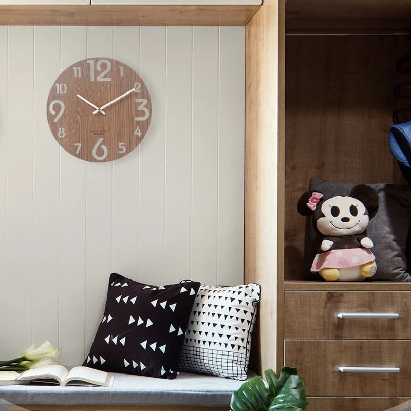 Wood Wall Clock