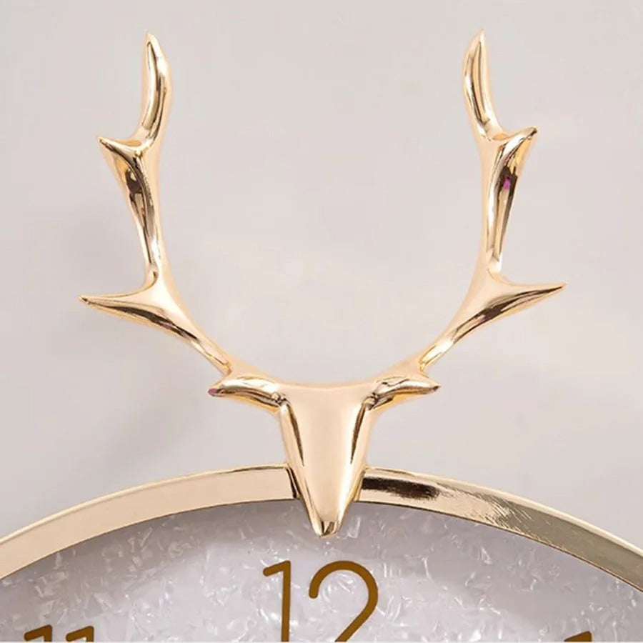 Antler Wall Clock