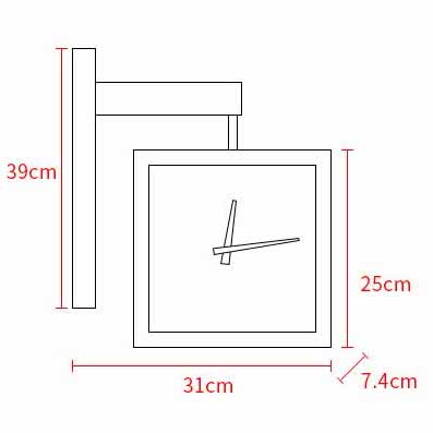 Wood Designer Wall Clock