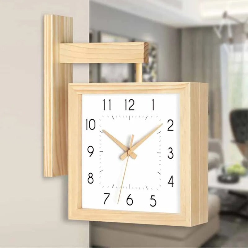Wood Designer Wall Clock