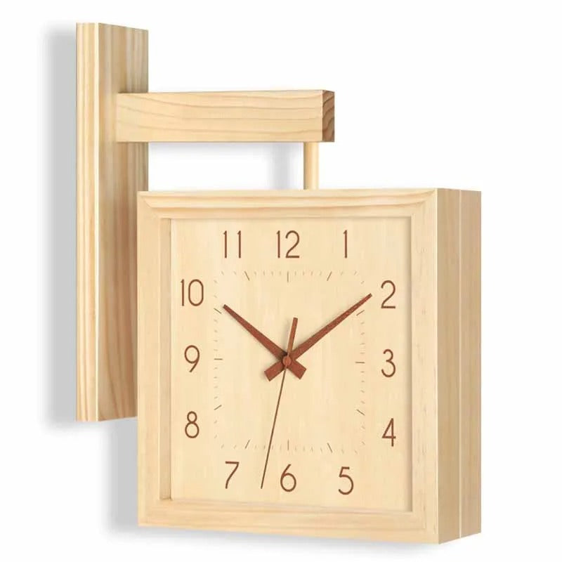 Wood Designer Wall Clock