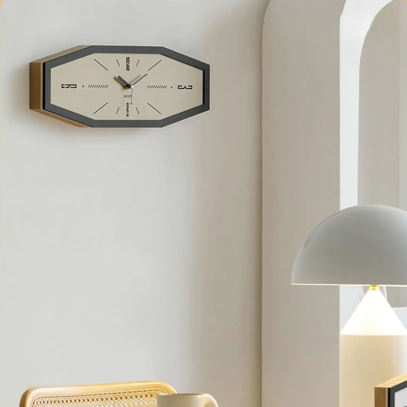 Wood Retro Wall Clock