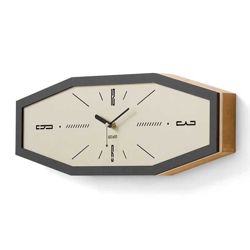 Wood Retro Wall Clock