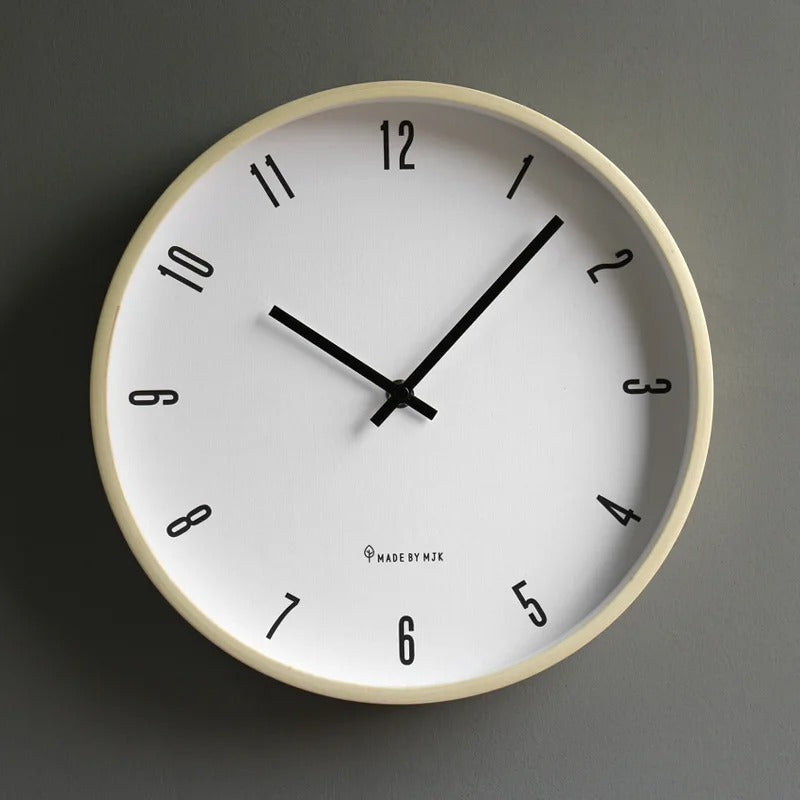 Wood Style Japanese Wall Clock