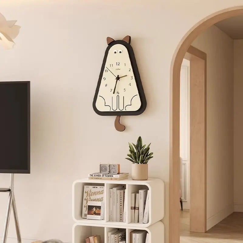 Cat Pendulum Clock