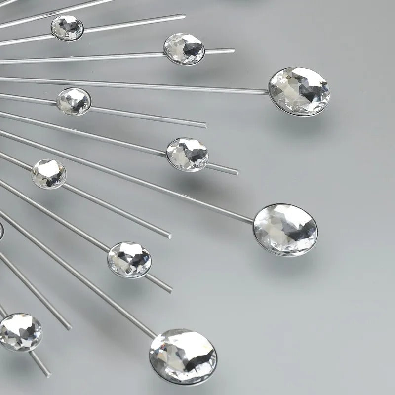 Crystal Wall Clock