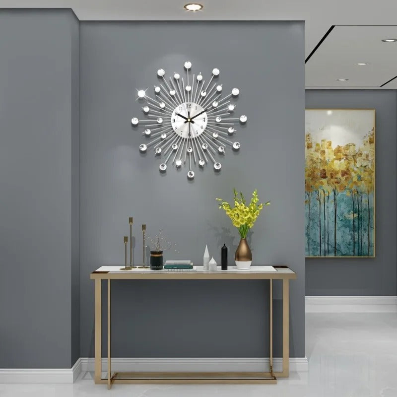 Crystal Wall Clock
