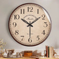 The Designer Wood Wall Clock, presented as a decorative timepiece for a thoughtfully designed home.