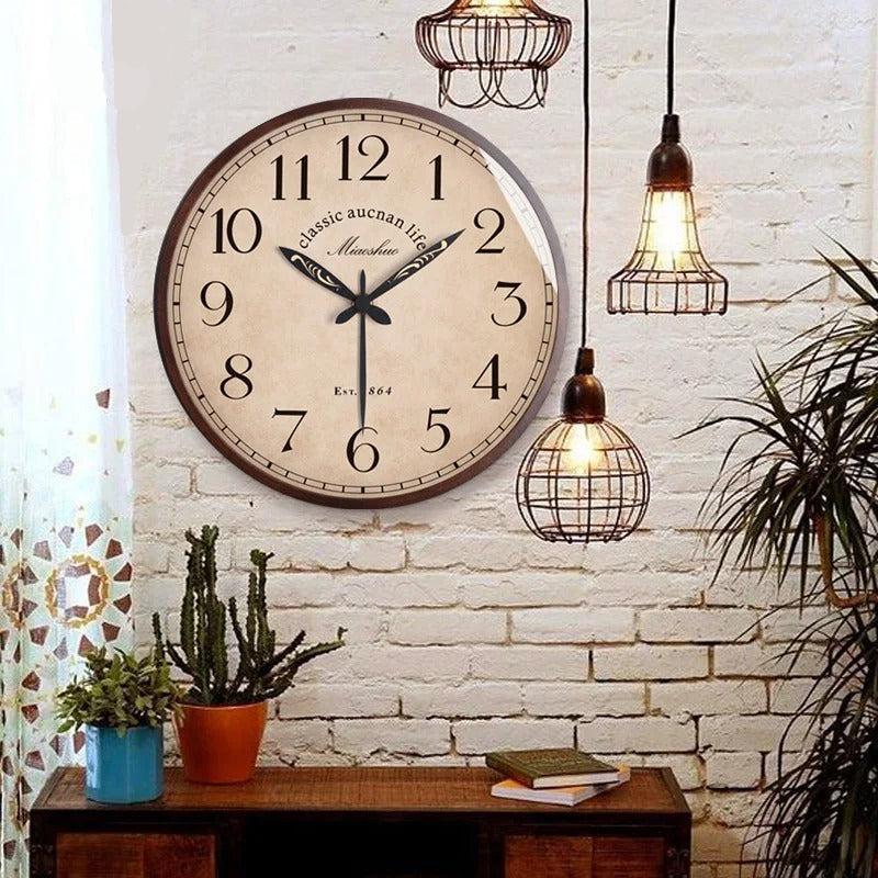 Designer Wood Wall Clock