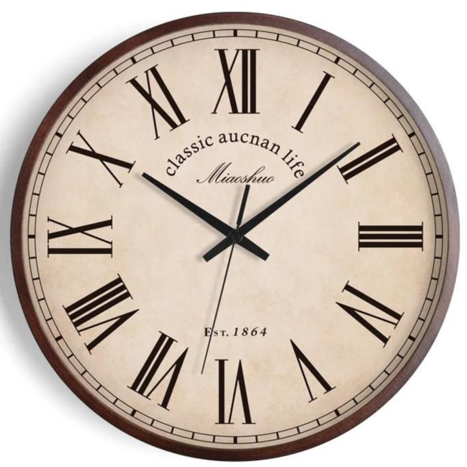 Designer Wood Wall Clock
