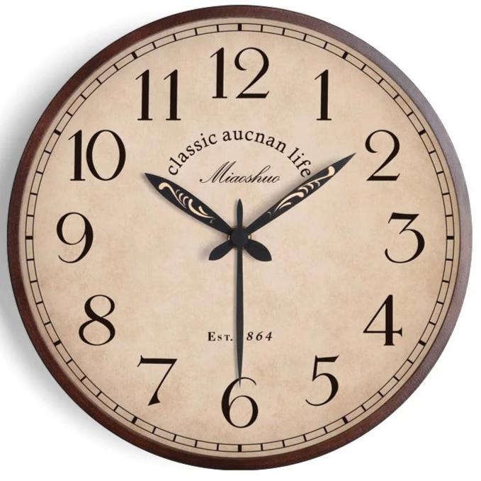 Designer Wood Wall Clock