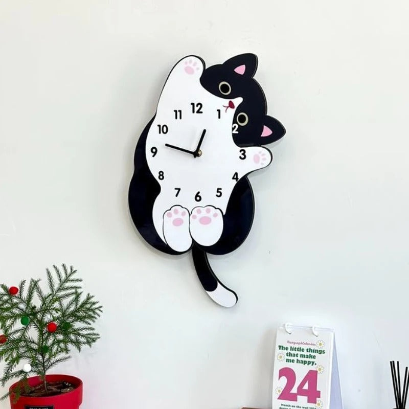 A detailed look at this Designer Cat Wall Clock, where everyday timekeeping meets distinctive home style.