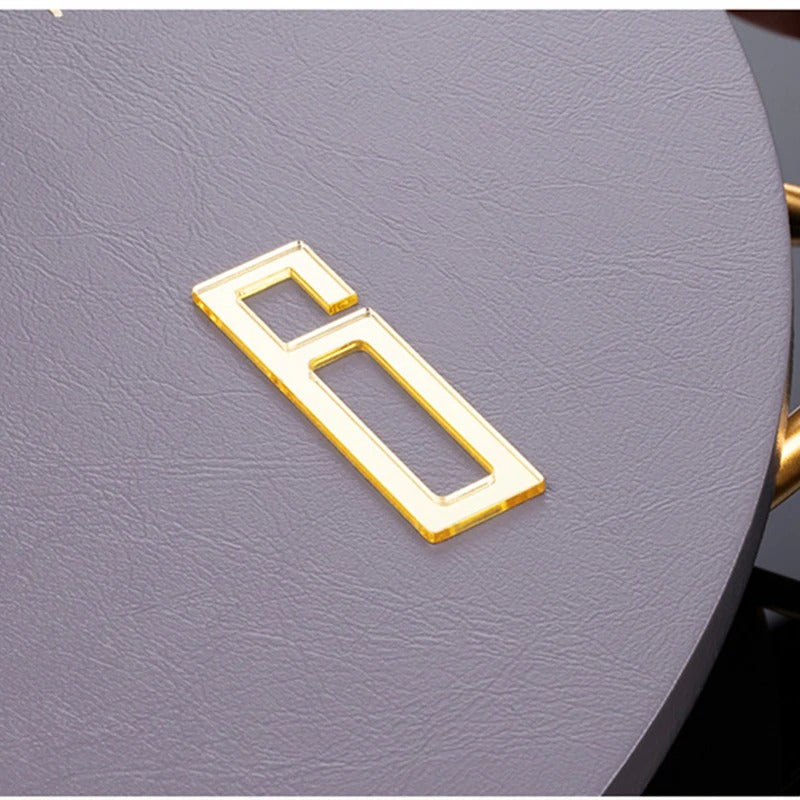 Designer Gold Wall Clock