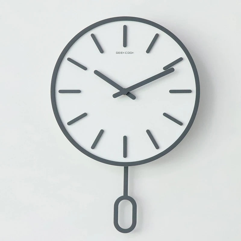 Designer in Wood Wall Clock