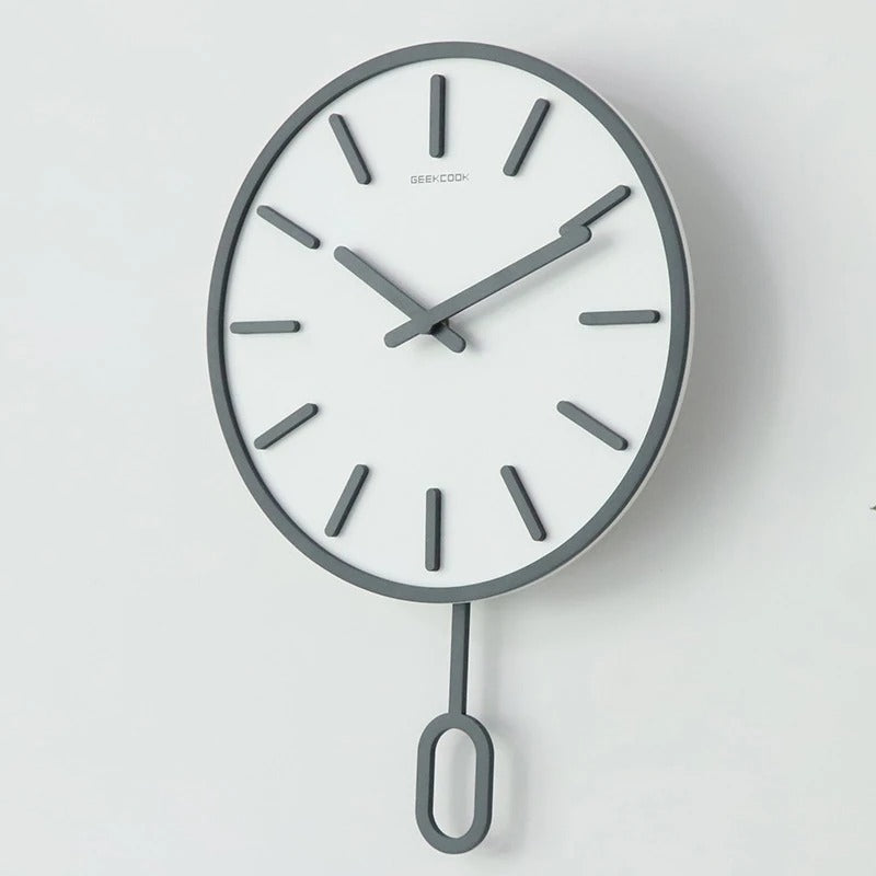 Designer in Wood Wall Clock