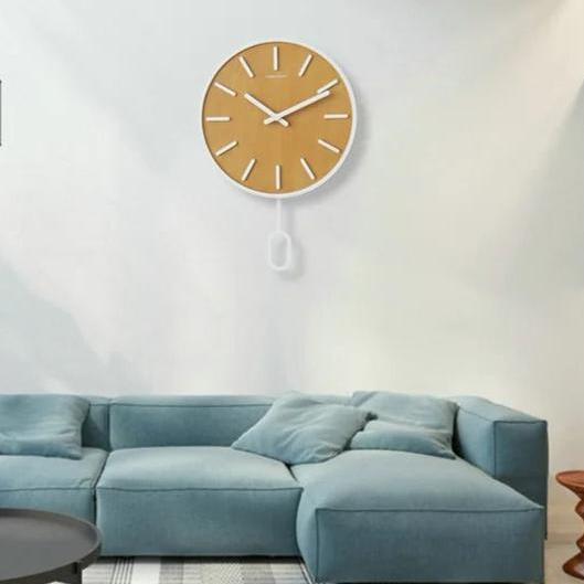Designer in Wood Wall Clock