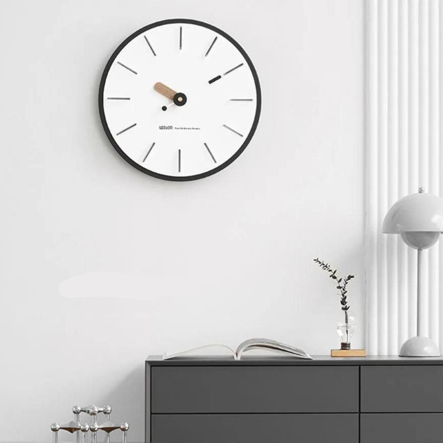 The Designer Italian Wall Clock displayed as a functional yet eye-catching feature for the home.