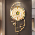 The Designer Luxury Wall Clock displayed as a functional yet eye-catching feature for the home.