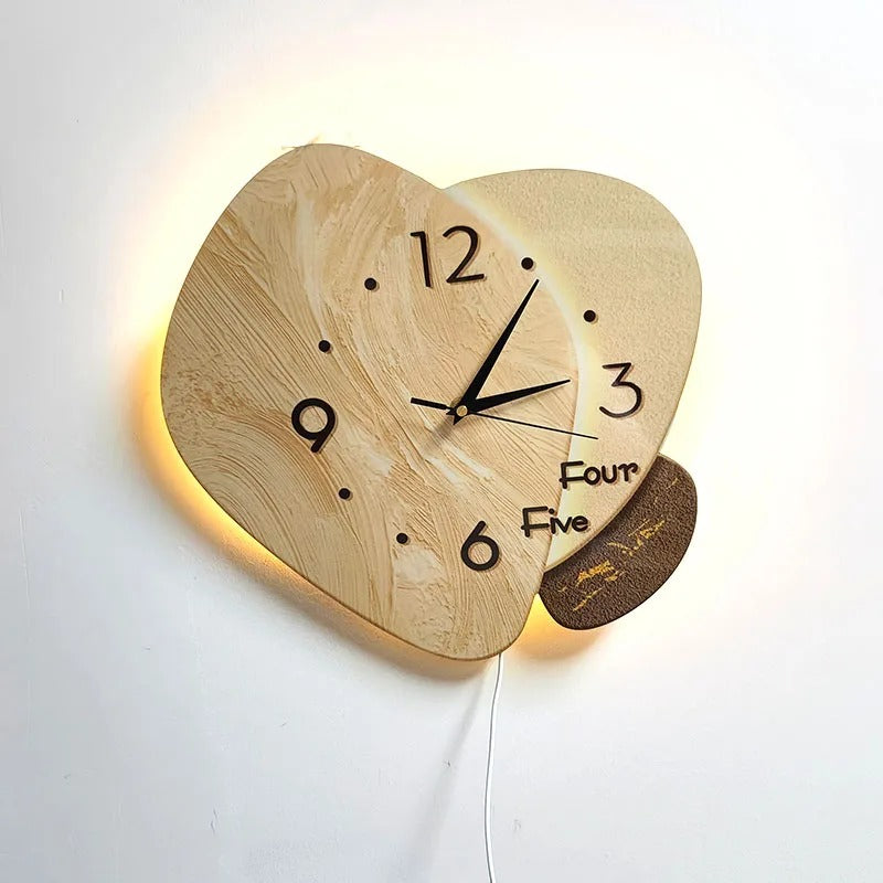 Designer Naturel Wall Clock