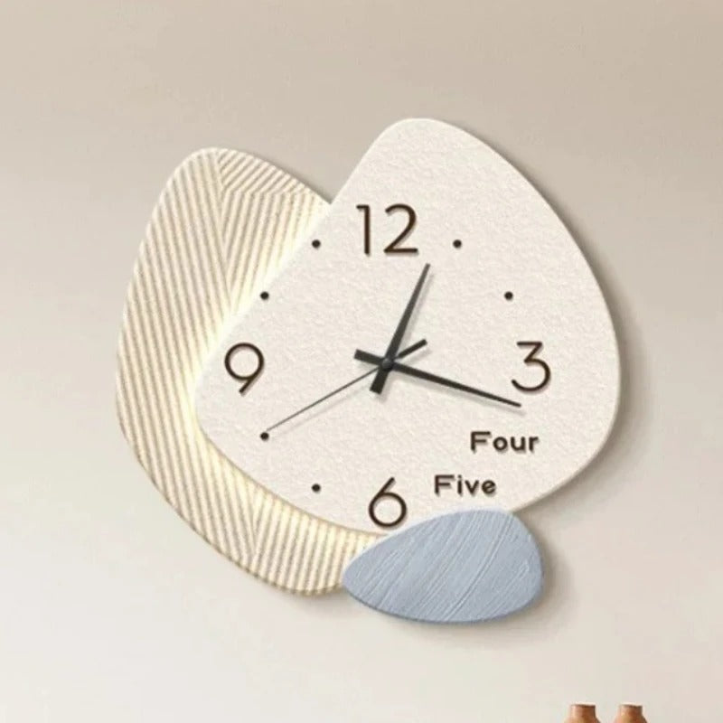 Designer Naturel Wall Clock