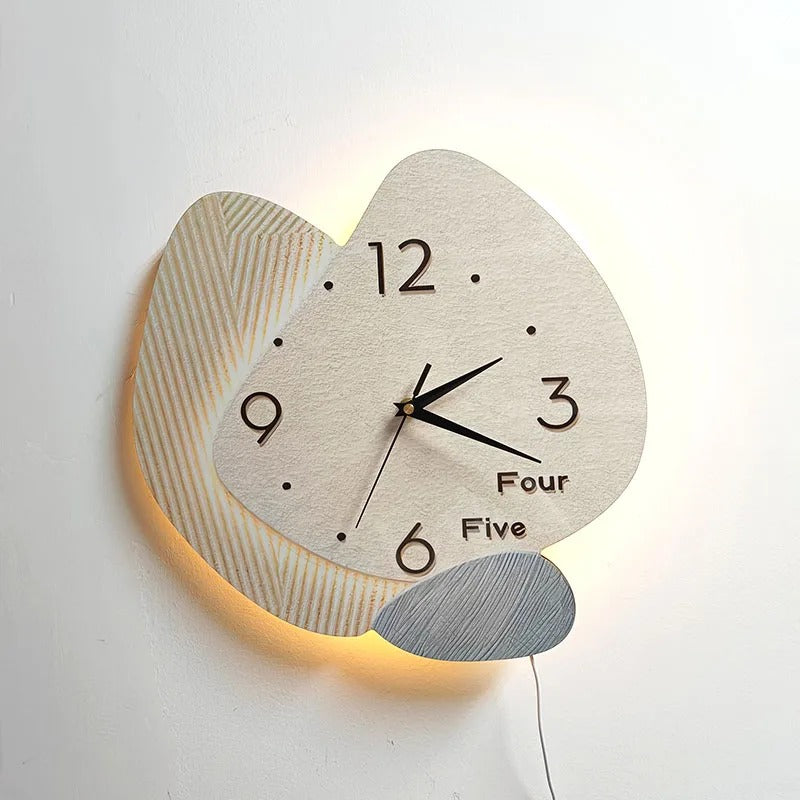 Designer Naturel Wall Clock