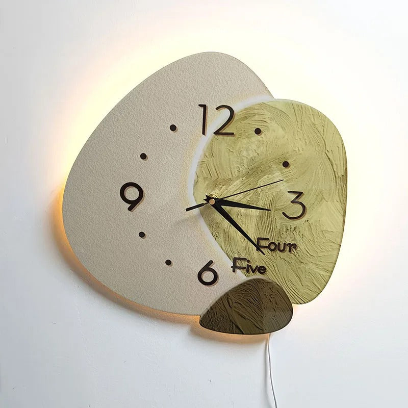 Designer Naturel Wall Clock