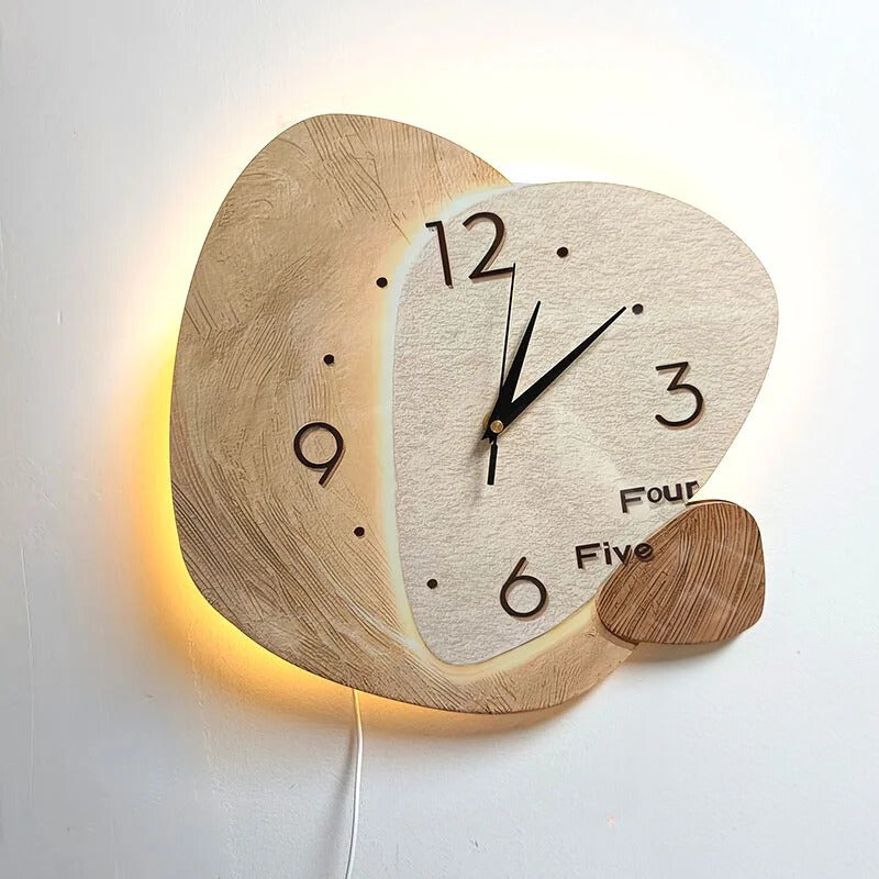 Designer Naturel Wall Clock