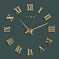 The Sticker Clock shown as a refined decorative accent for a modern living space.
