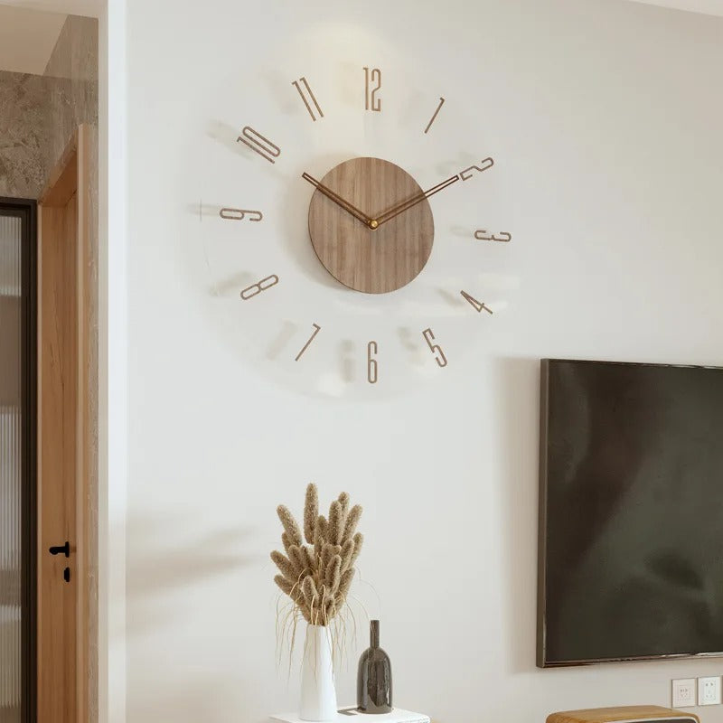 Wood Wall Clock