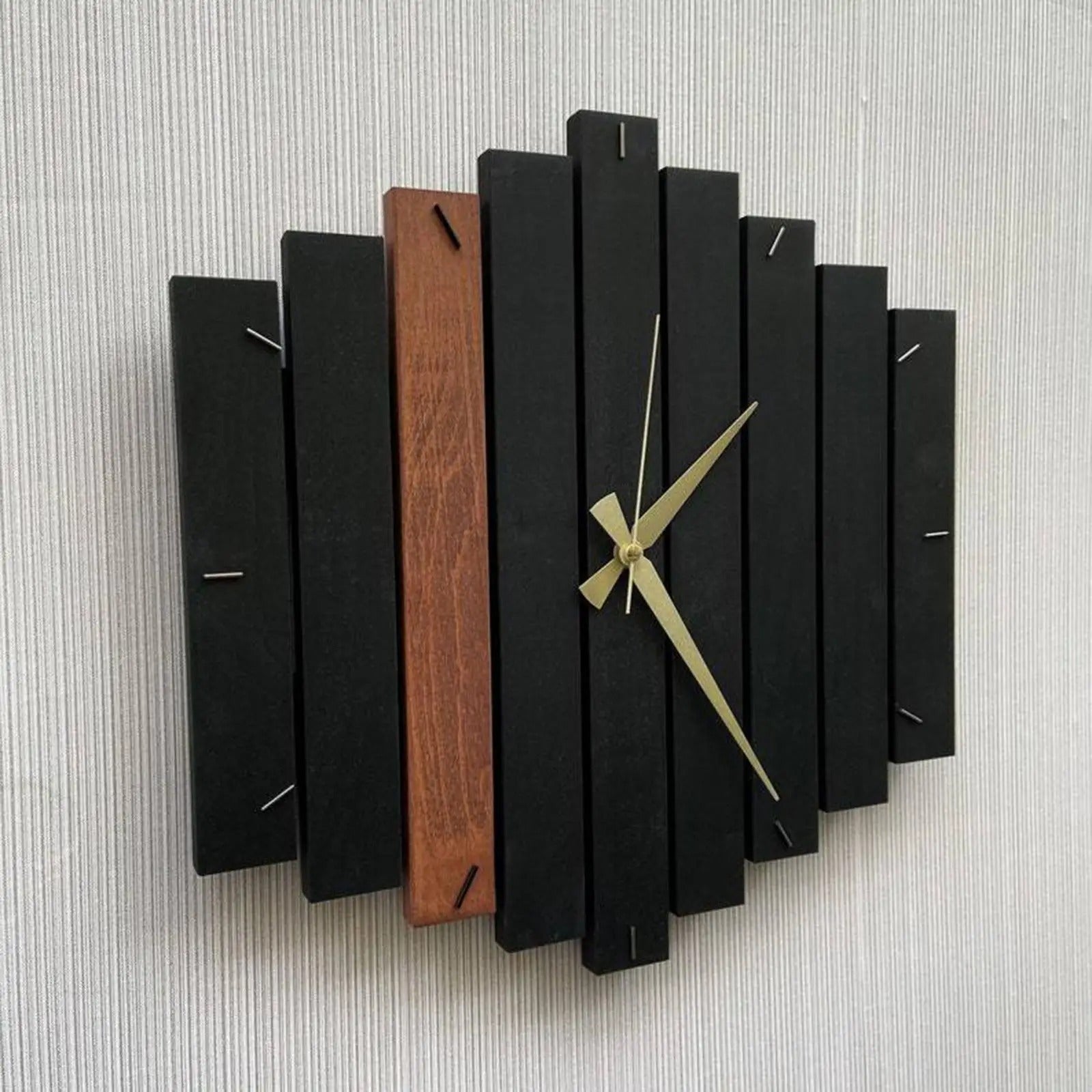 Wood Modern Wall Clock