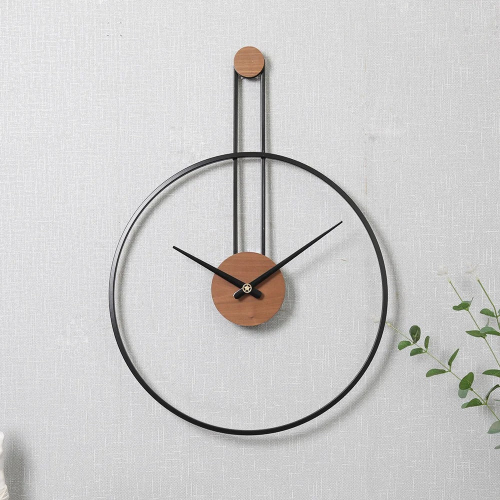 This Iron Wall Clock combines practical timekeeping with characterful wall decor.