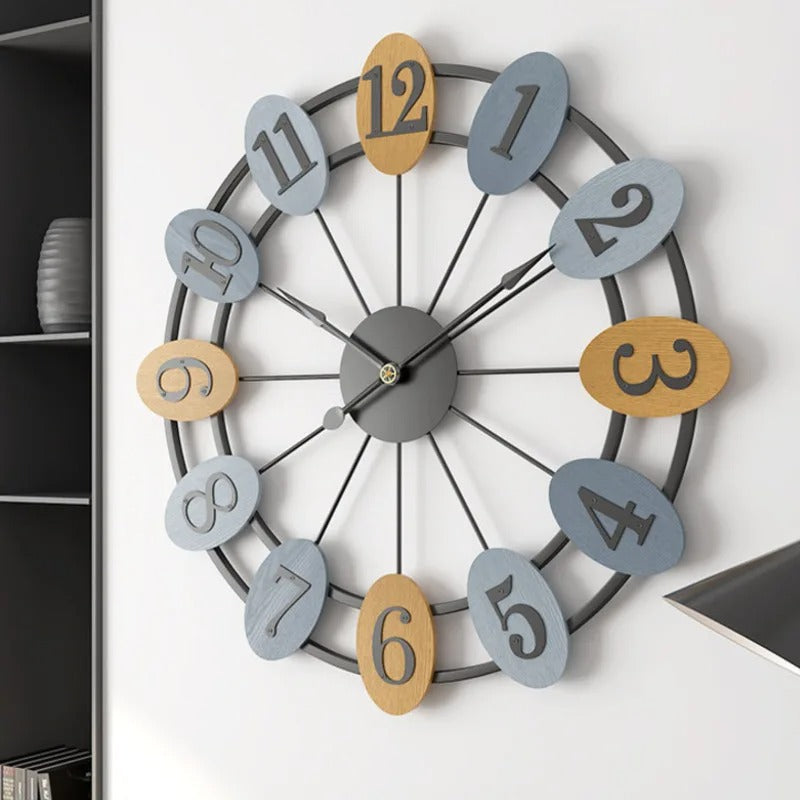Metal Wall Clock