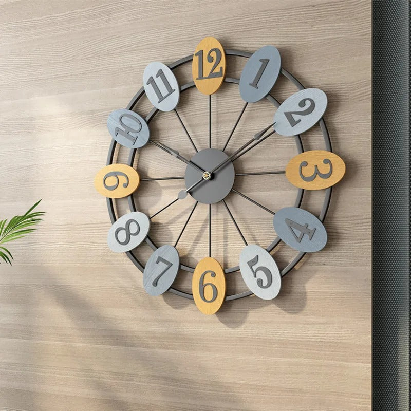 Metal Wall Clock