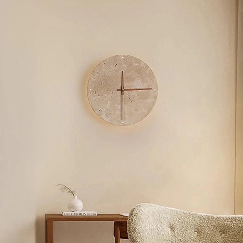 Stone Natural Clock