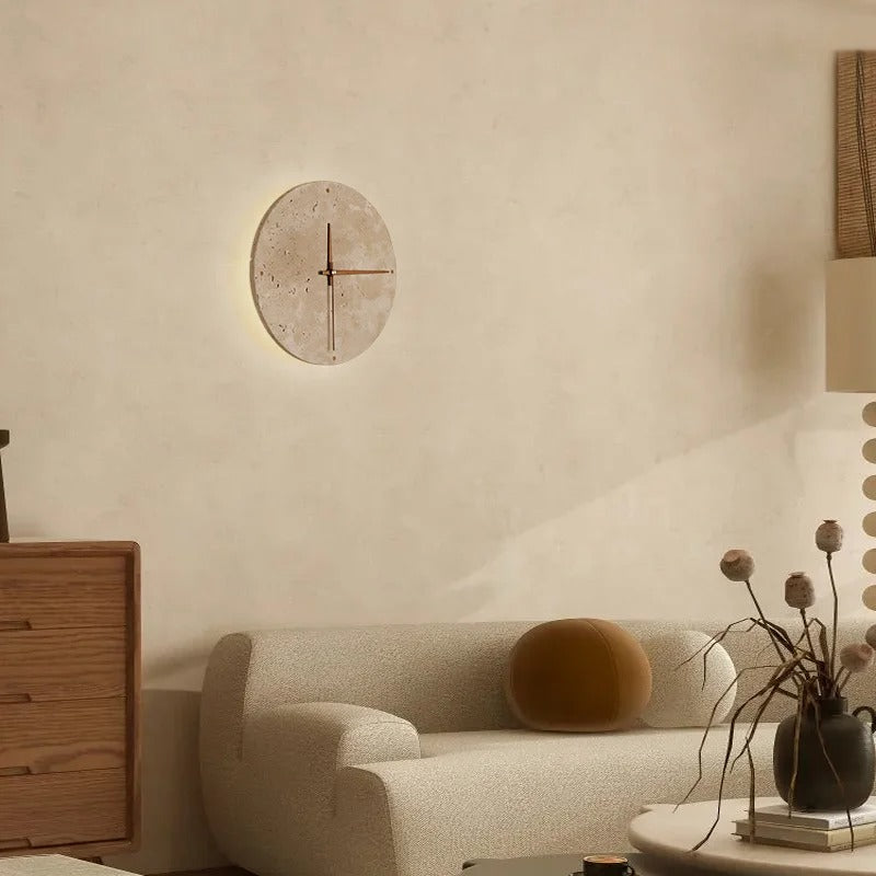 Stone Natural Clock