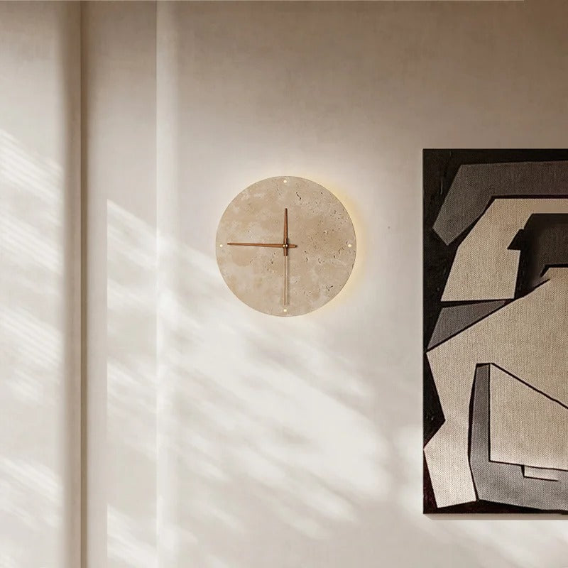 Stone Natural Clock